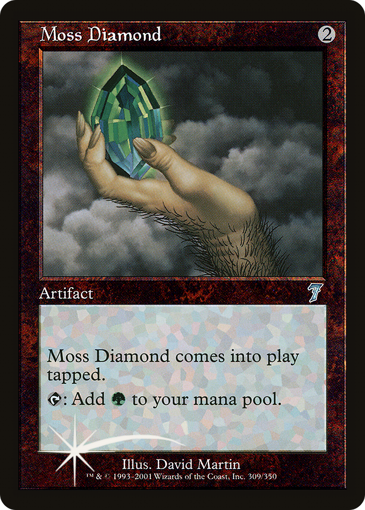 Moss Diamond Card Image