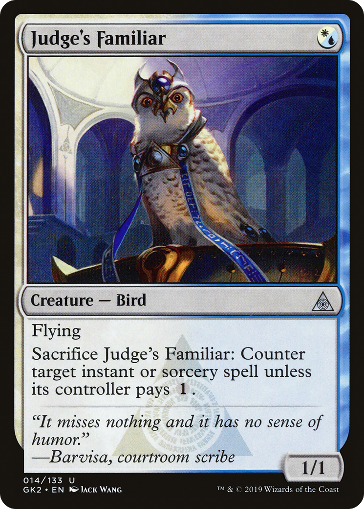 Judge's Familiar Card Image