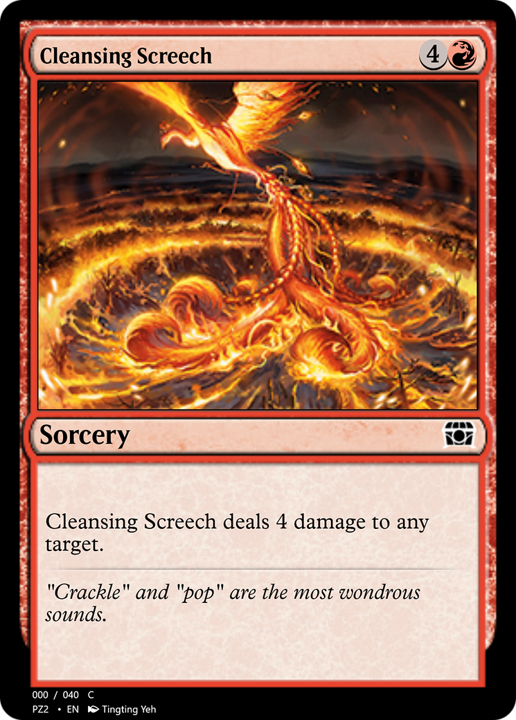 Cleansing Screech Card Image