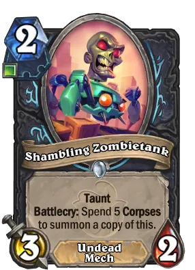 Shambling Zombietank Card Image