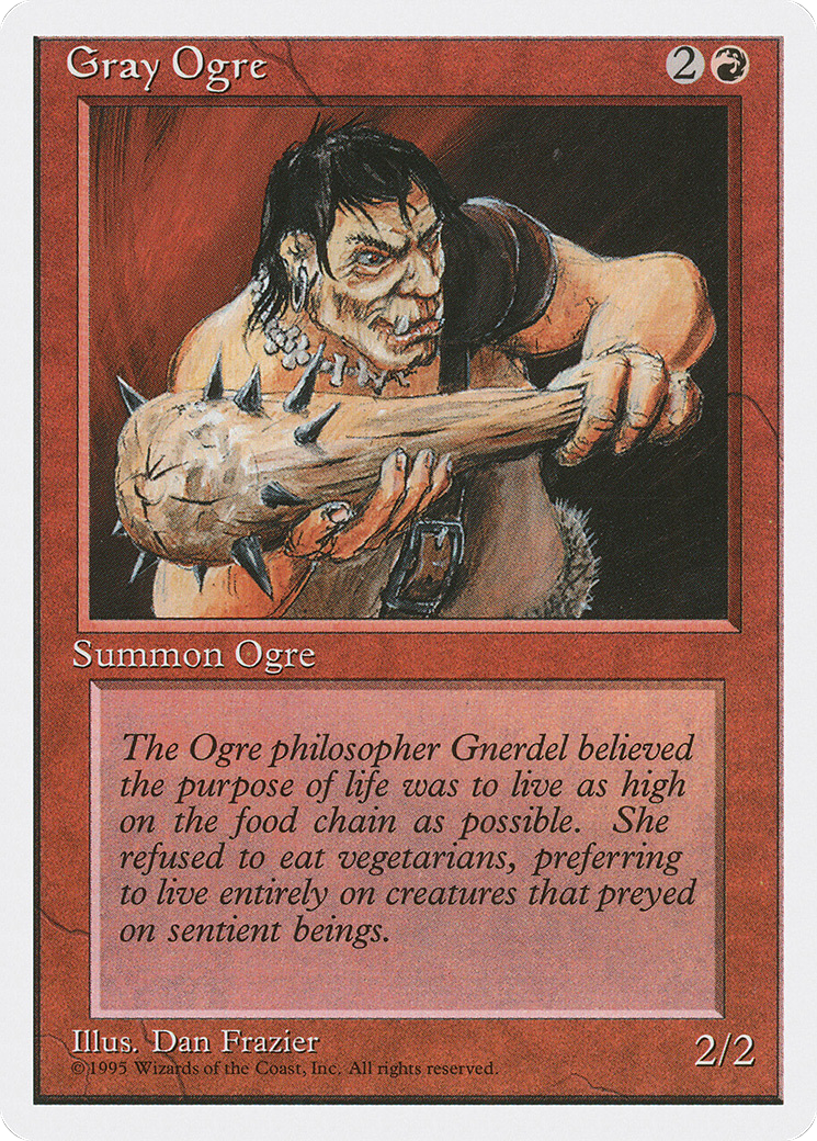 Gray Ogre Card Image