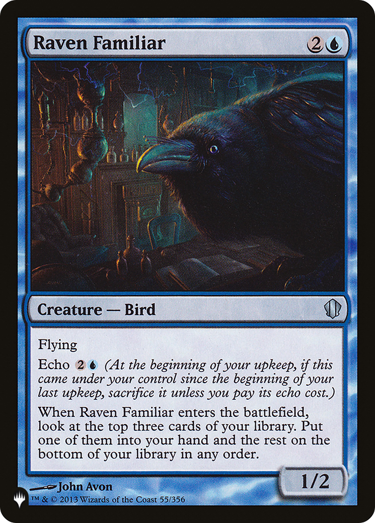 Raven Familiar Card Image