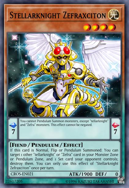 Stellarknight Zefraxciton Card Image