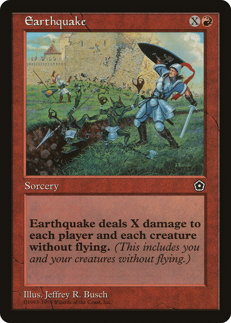 Earthquake Card Image