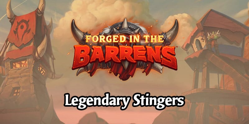 Forged in the Barrens & Core Set Legendary Card Musical Stingers