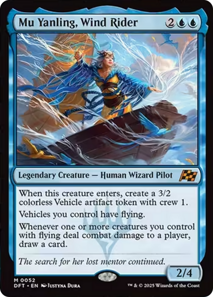 Mu Yanling, Wind Rider Card Image
