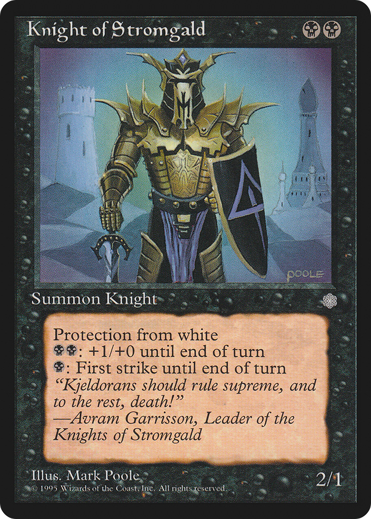 Knight of Stromgald Card Image