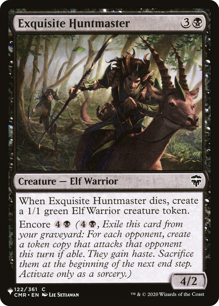 Exquisite Huntmaster Card Image