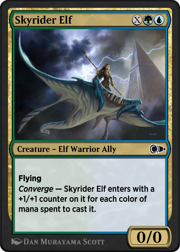 Skyrider Elf Card Image