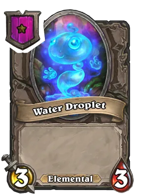 Water Droplet Card Image