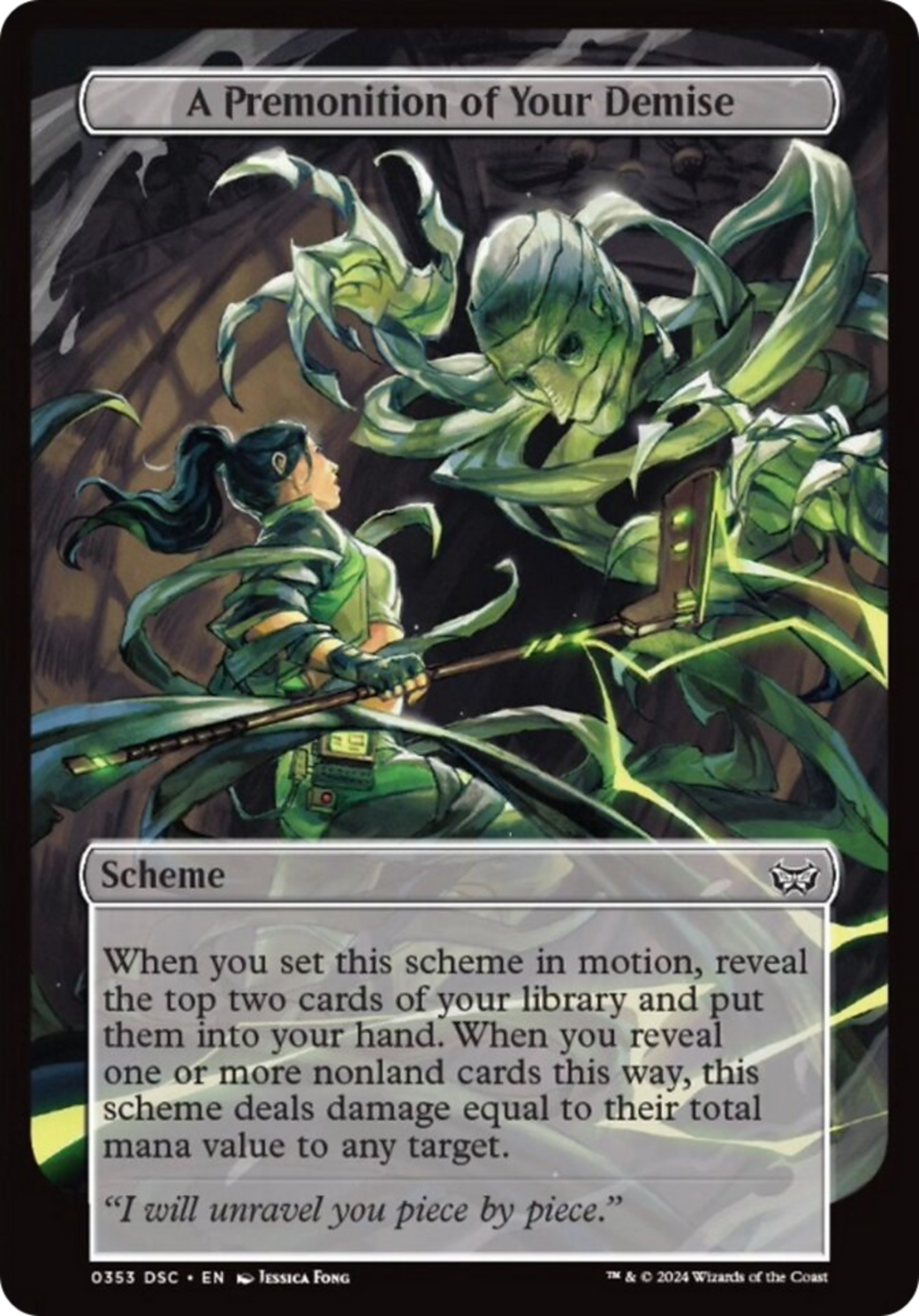 A Premonition of Your Demise Card Image