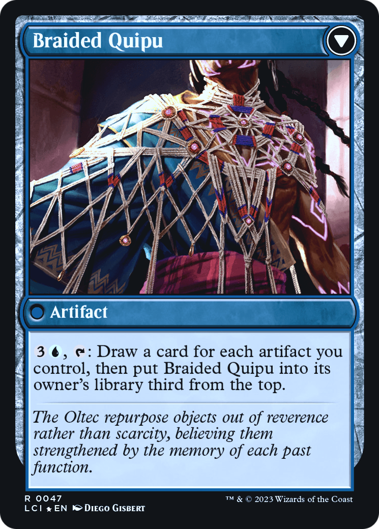 Braided Net // Braided Quipu Card Image