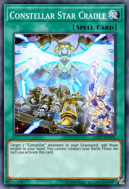 Constellar Star Cradle Card Image