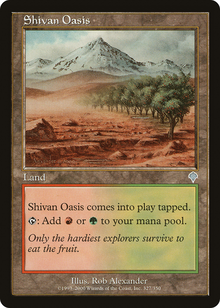 Shivan Oasis Card Image