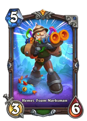 Hemet, Foam Marksman Signature Card Image