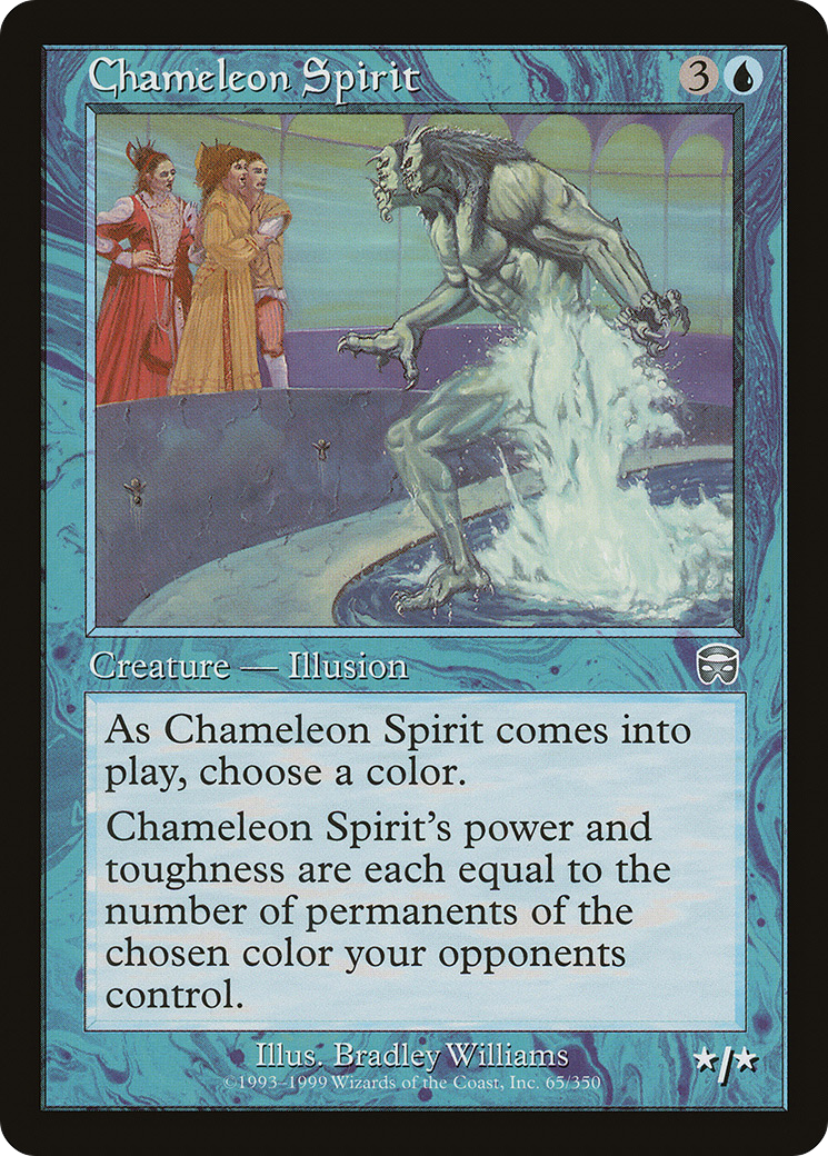 Chameleon Spirit Card Image