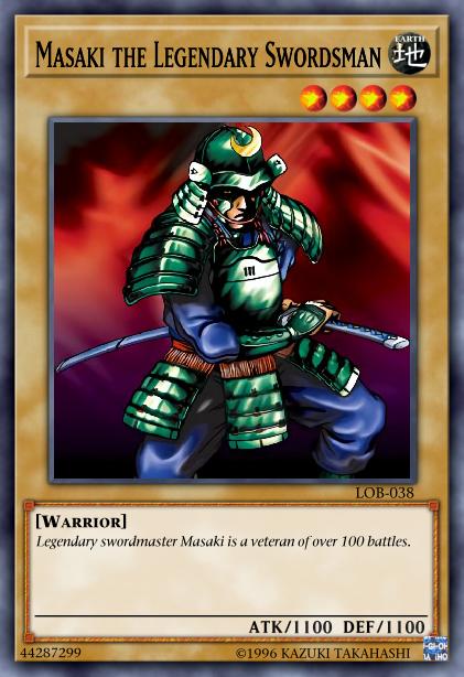 Masaki the Legendary Swordsman Card Image