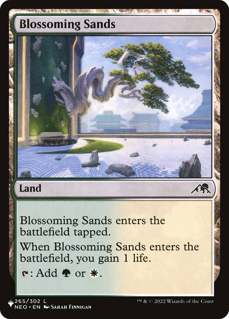 Blossoming Sands Card Image