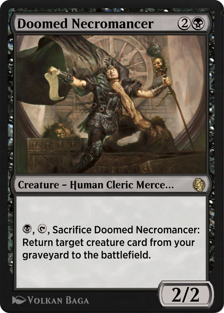 Doomed Necromancer Card Image
