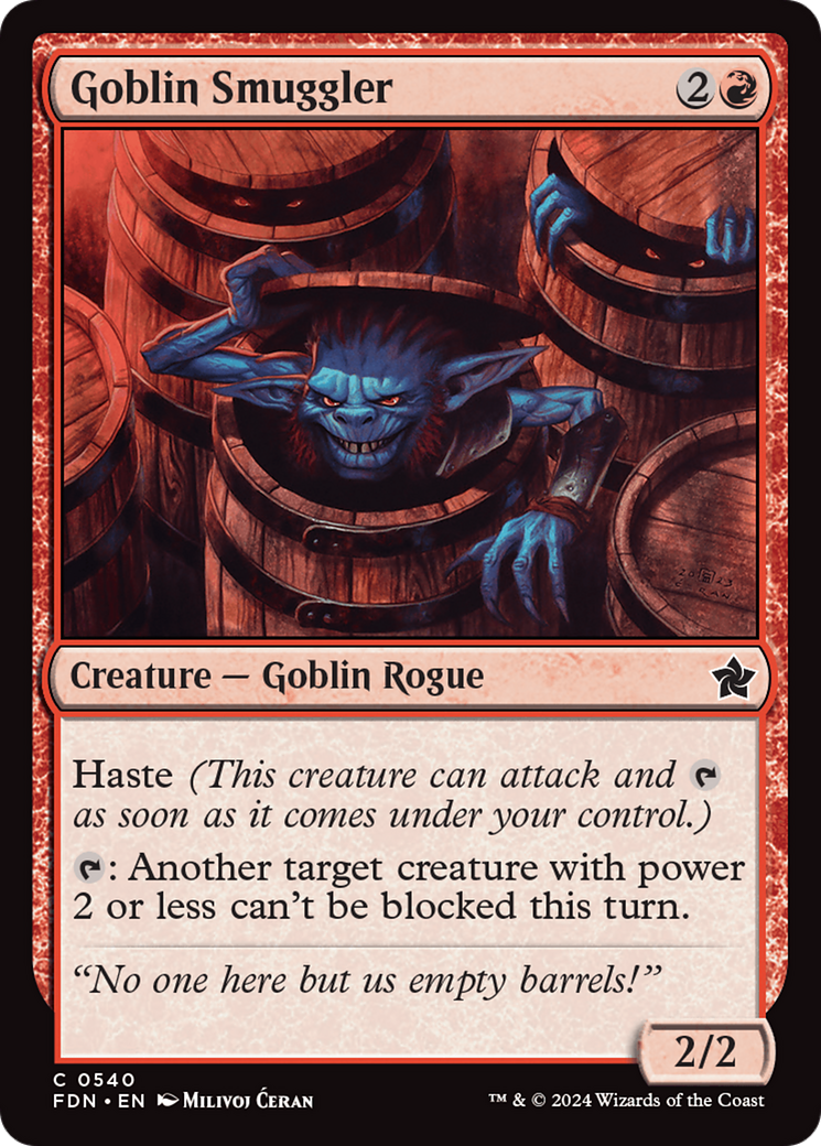 Goblin Smuggler Card Image