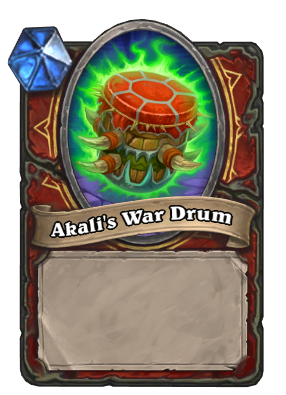 Akali's War Drum Card Image