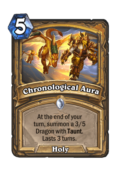 New Paladin Spell - Chronological Aura