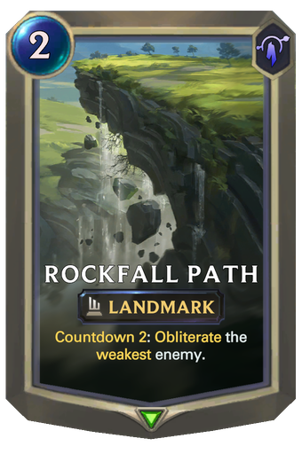 Rockfall Path Card Image