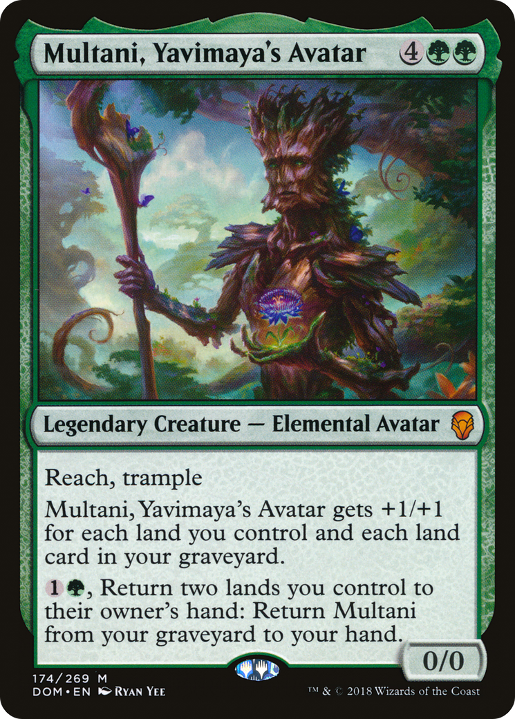 Multani, Yavimaya's Avatar Card Image