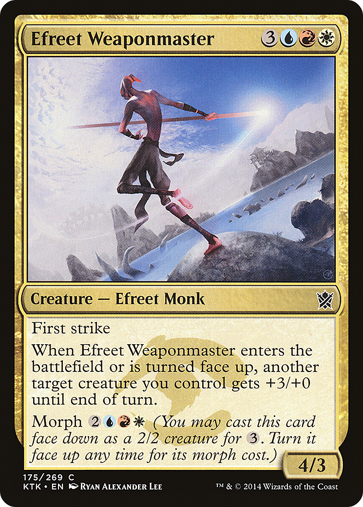 Efreet Weaponmaster Card Image