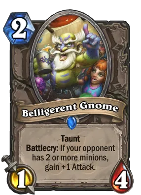 Belligerent Gnome Card Image