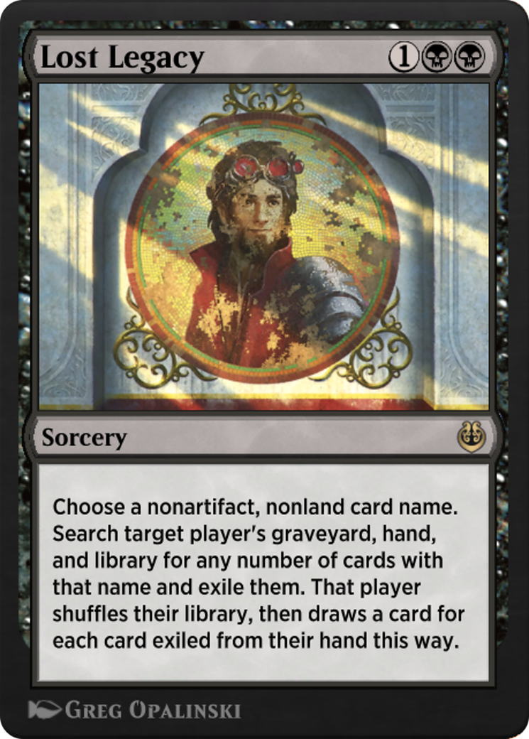 Lost Legacy Card Image