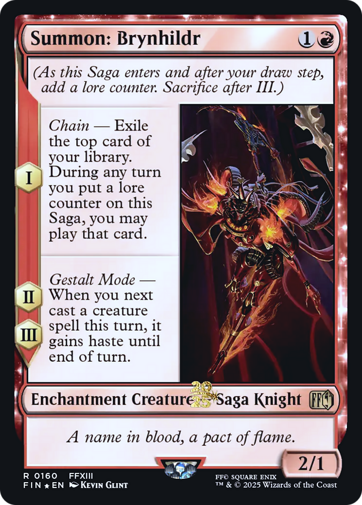 Summon: Brynhildr Card Image