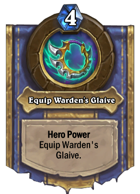 Equip Warden's Glaive Card Image