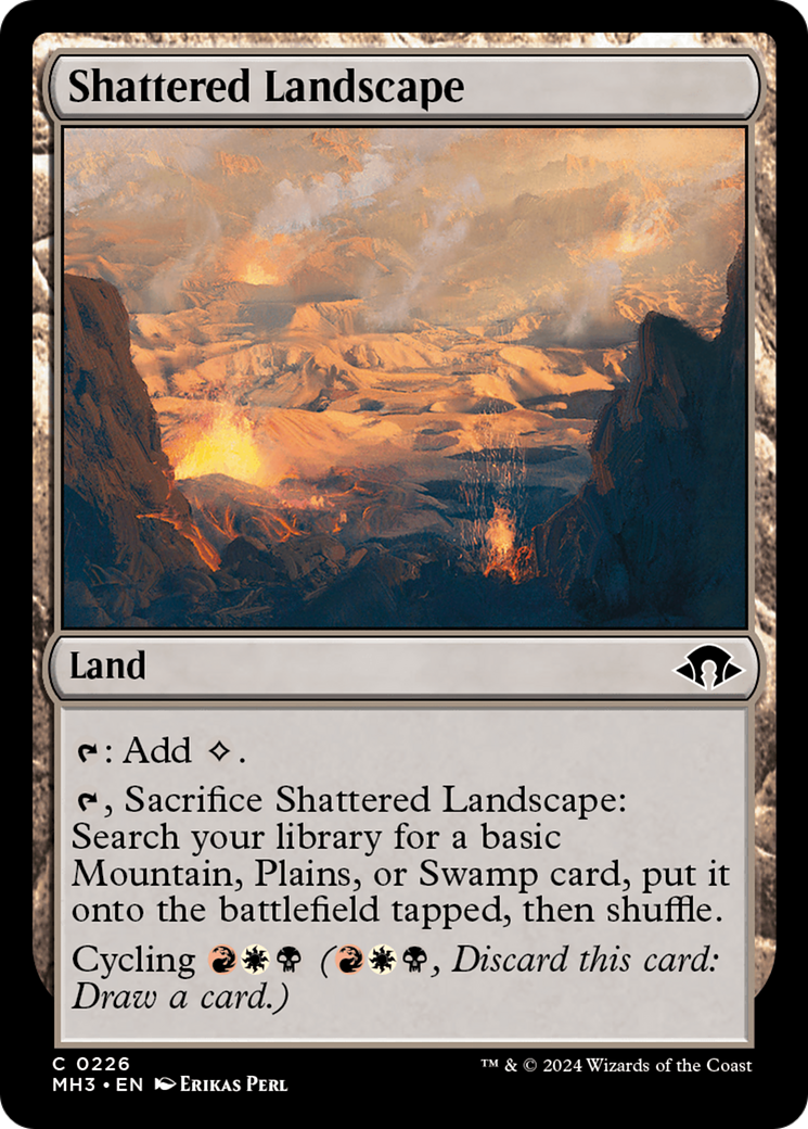 Shattered Landscape Card Image