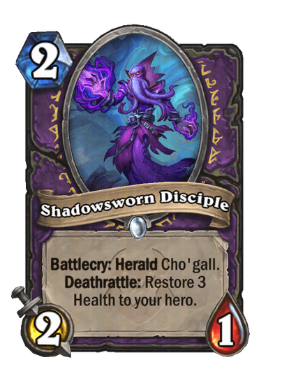 Shadowsworn Disciple Card Image