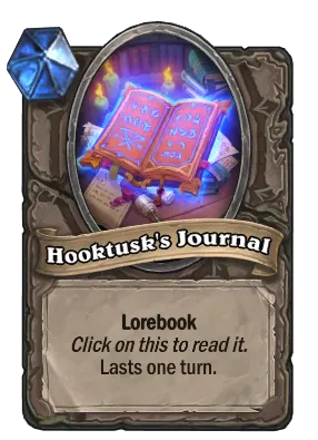 Hooktusk's Journal Card Image