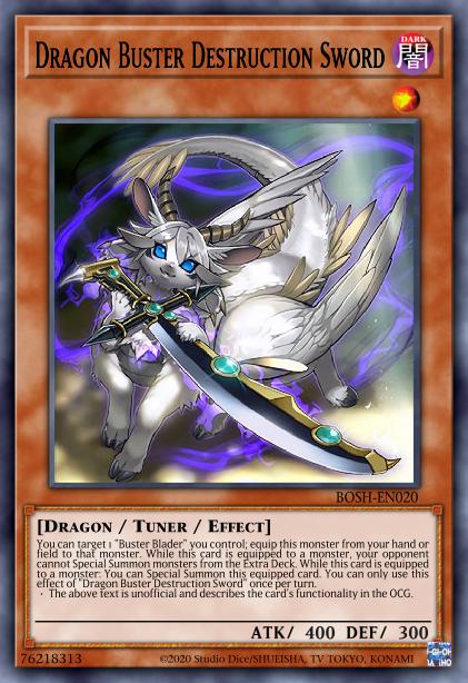 Dragon Buster Destruction Sword Card Image