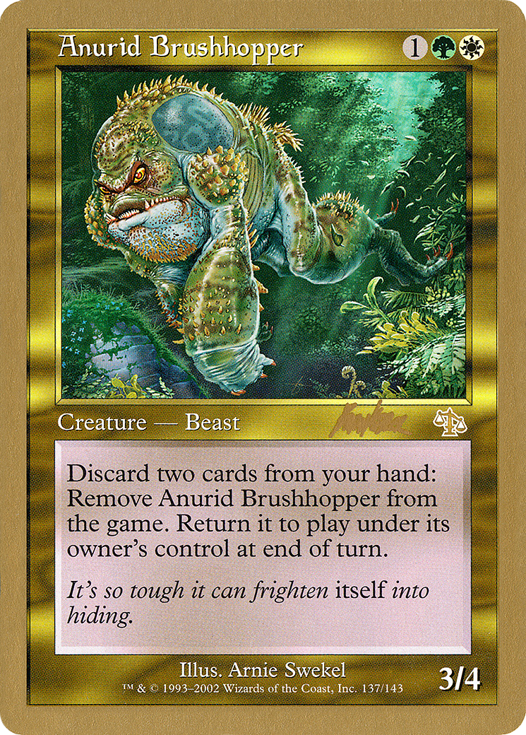 Anurid Brushhopper Card Image