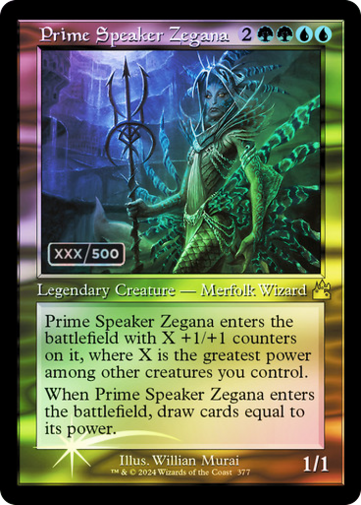 Prime Speaker Zegana Card Image