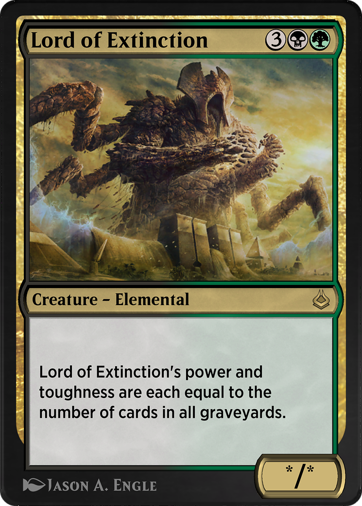 Lord of Extinction Card Image