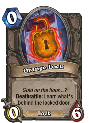 Orange Lock Card Image