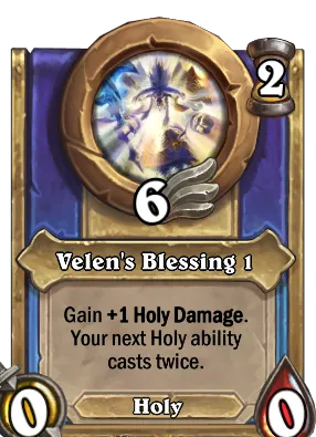 Velen's Blessing 1 Card Image