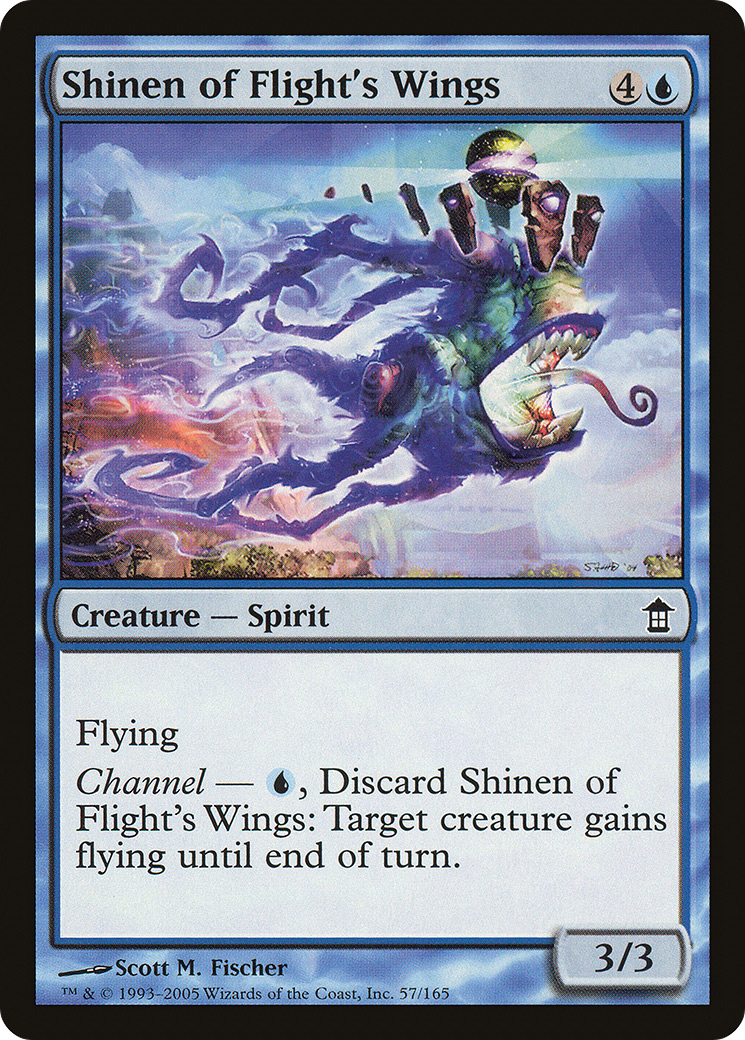 Shinen of Flight's Wings Card Image