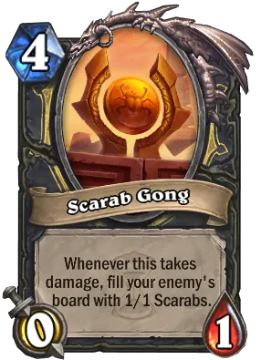 Scarab Gong Card Image