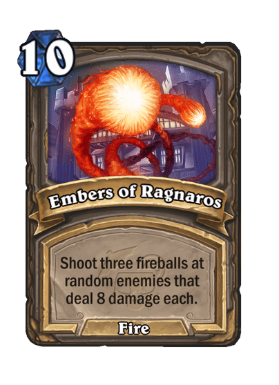 Embers of Ragnaros Card Image