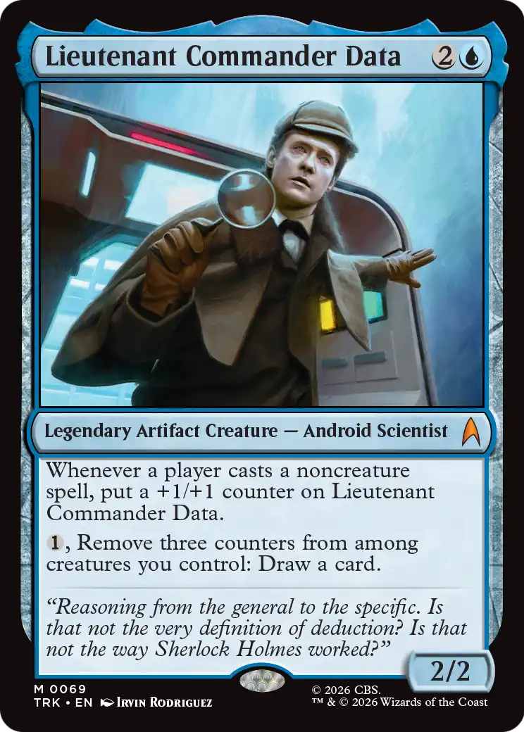 Lieutenant Commander Data
