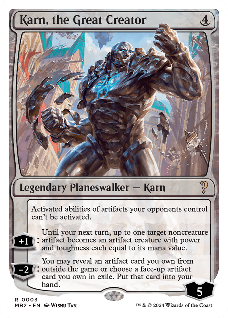 Karn, the Great Creator Card Image