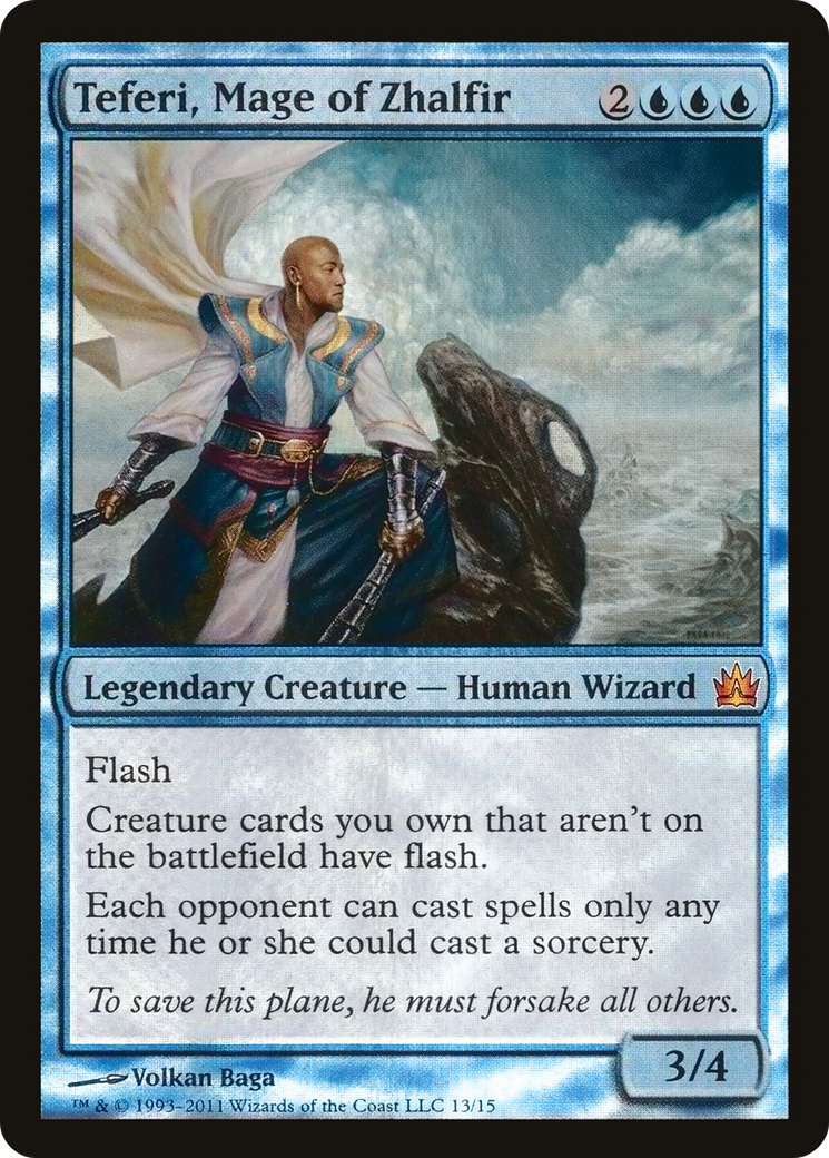 Teferi, Mage of Zhalfir Card Image