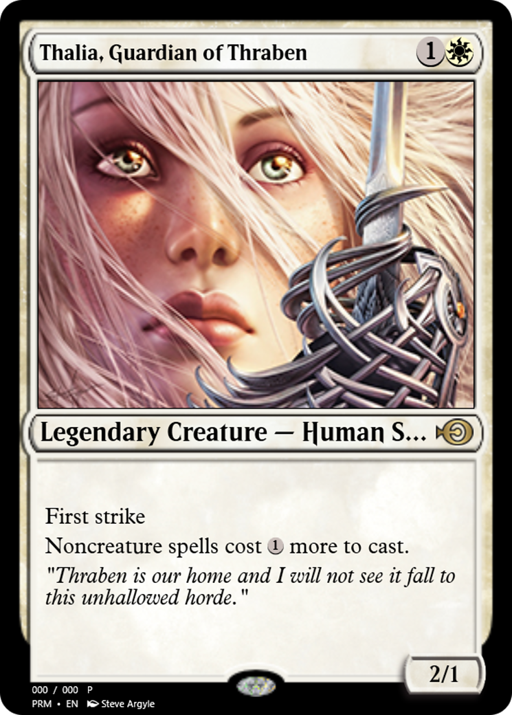 Thalia, Guardian of Thraben Card Image