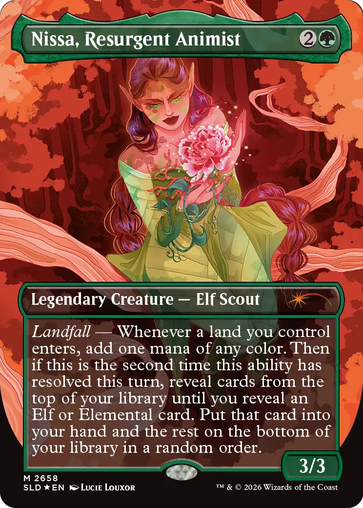 Nissa, Resurgent Animist Card Image